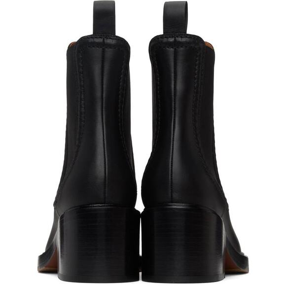 Chloe Mallo Ankle Boot Bootie in Black 36 - Picture 4 of 4